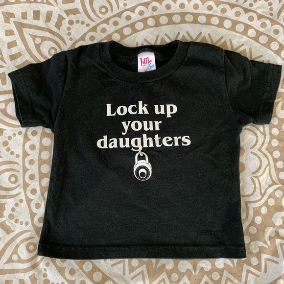 Other - SALE! AC/DC Lock Up Your Daughters Funny Toddler T